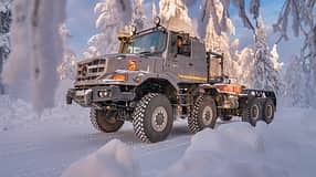 03/2026 Mercedes Zetros Polarkreis Winter-Test