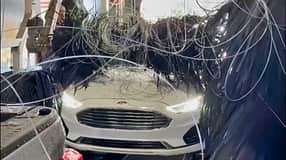 03/2026 Waschanlage Draht Unfall