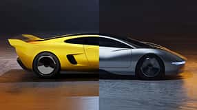 Callum Designs Jaguar XJ220 GT1 Collage