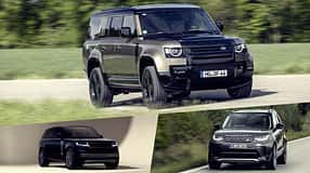 Land Rover Defender, Discovery, Range Rover