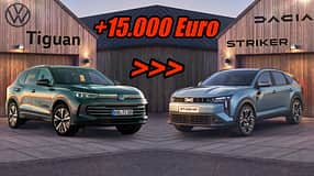 Dacia Striker VW Tiguan Vergleich