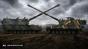 Panzerhaubitzen PzH 2000 und K9 Thunder