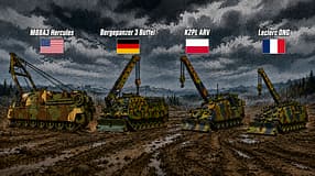 Berge-Panzer im Vergleich