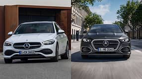 Mercedes C-Klasse (W 206) Alt-neu-Vergleich