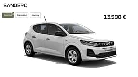 Basismodell Dacia Sandero Facelift Modelljahr 2026