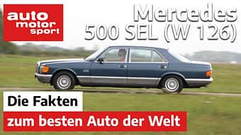 Der unangefochtene Klassiker: Mercedes 500 SEL