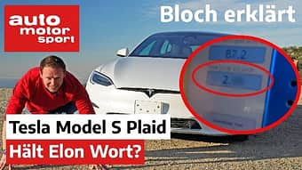 Alexander Bloch erklärt das Tesla Model S Plaid