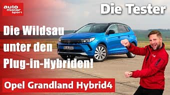 Der Opel Grandland 1,6 Hybrid4 im Einzeltest