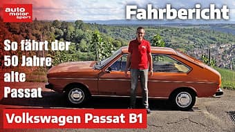 So fährt sich der 50 Jahre alte VW Passat B1