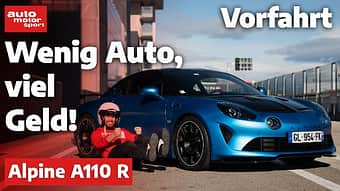 So fährt sich die  Alpine A110 R