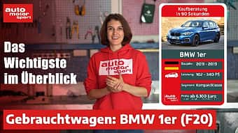  BMW 1er (F20) in der Kaufberatung