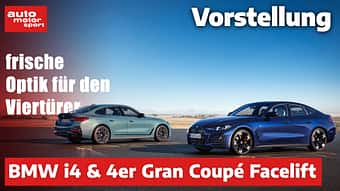 Die BMW i4 & 4er Gran Coupé Modellpflege im Detail