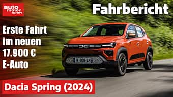 Der neue Dacia Spring (2024) im Fahrbericht