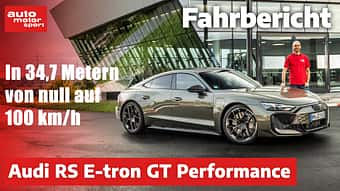 Audi RS E-tron GT Performance