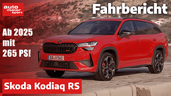 Skoda Kodiaq RS: Sportliches SUV mit 265 PS