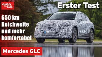 Neuer GLC: Elektrisch und komfortabel