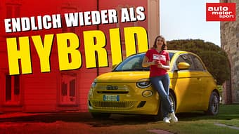Der Fiat 500 Hybrid ist zurück: La Dolce Vita handgeschaltet
