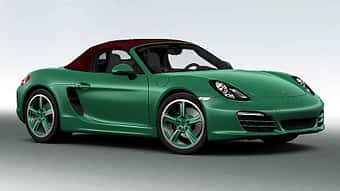 Porsche Boxster im Konfigurator, Felgenstern lackiert