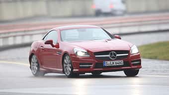 Fahrwerke im Vergleich, Mercedes SLK mit Adaptiv-Fahrwerk
