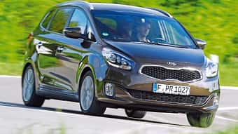 Kia Carens, Frontansicht