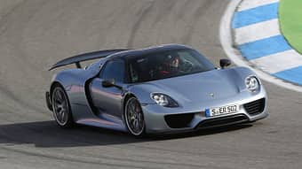 Porsche 918 Spyder, Frontansicht