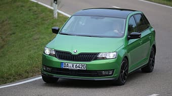 Skoda Rapid Spaceback 1.4 TSI, Frontansicht