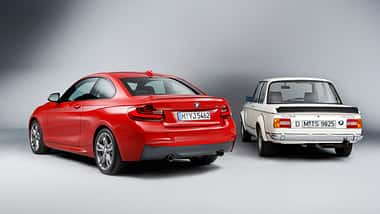 BMW M235, BMW 2002, Heckansaicht