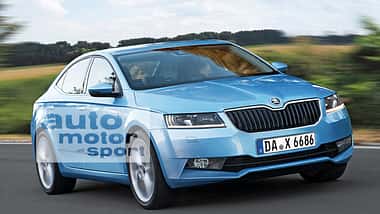 Skoda Superb, Frontansicht