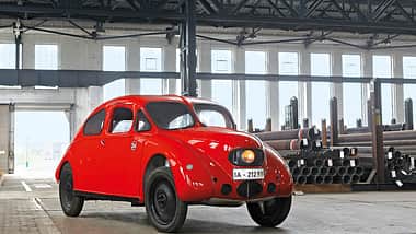 Volks-Wagen Prototyp, Frontansicht