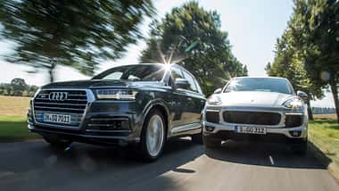 Audi SQ7 4.0 TDI Quattro, Porsche Cayenne S Diesel