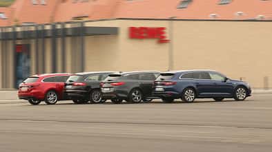 Kia Optima, Renault Talisman, Ford Mondeo Turnier, Mazda 6 