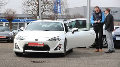 Toyota GT86, Frontansicht