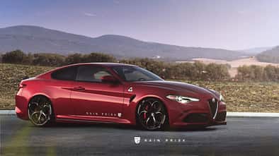 Alfa Romeo Giulia Coupé - Design-Konzept - Grafikkünstler Rain Prisk