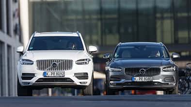Volvo V90 D5 AWD, Volvo XC90 D5 AWD, Frontansicht