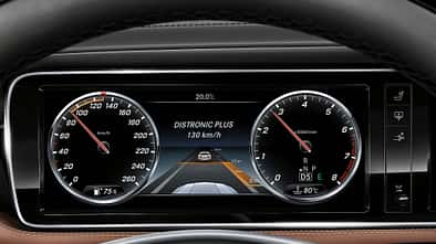Mercedes Distronic Instrumente Abstandsgrafik ACC