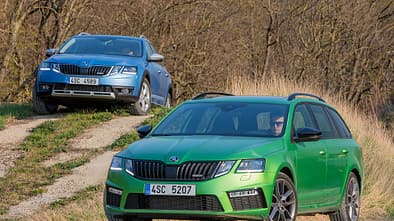 Skoda Octavia Combi RS Facelift Fahrbericht