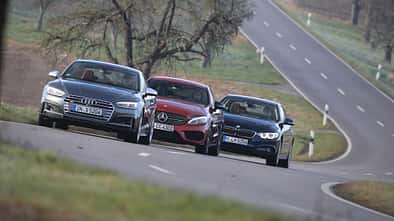 Audi S5, BMW 440i xDrive, Mercedes AMG C 43 Coupé