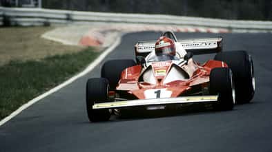 Niki Lauda - Ferrari 312 T2 F12 - Nürburgring 1976