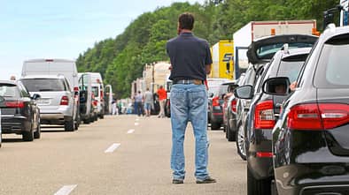 Leserfrage Verhalten bei Stau