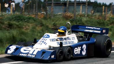Tyrrell P34 - Spitzname "Tausendfüßer"