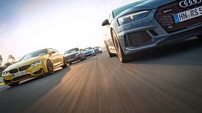 Power-Coupés - Test - Vergleichstest - RS 5 - ATS -V - RC F - AMG C 63 S - M4 Competition