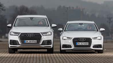 Audi A6 Avant 3.0 TDI Quattro, Audi Q7 3.0 TDI Quattro, Exterieur Front