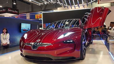 Fisker E-Motion Sitzprobe