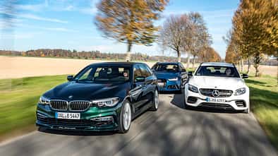 Alpina B5 Biturbo Touring, Audi RS6 Avant Performance, Mercedes-AMG E 63 S T-Modell, Exterieur