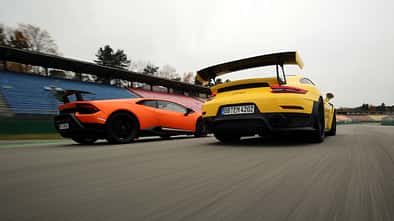 Lamborghini Huracán Performante, Porsche 911 GT2 RS, Exterieur