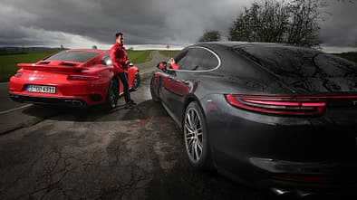 Porsche 911 Turbo, Porsche Panamera Turbo, Exterieur