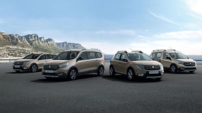 Dacia Sandero, Lodgy, Dokker und Logan MCV