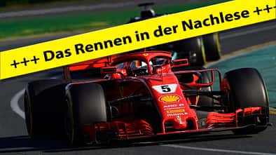 GP Australien 2018 - Melbourne - Rennen