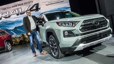 Toyota RAV 4 2018 New York Sitzrobe