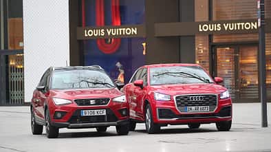 Audi Q2 1.4 TFSI, Seat Arona 1.5 TSI, Exterieur